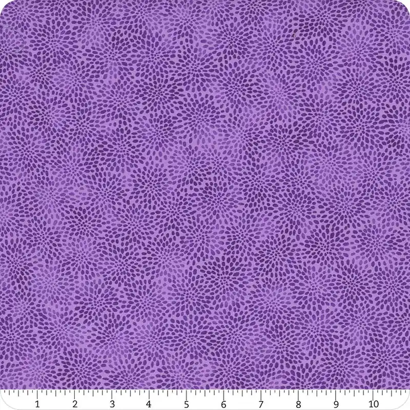 Fresh Stock Fusions 108" Wide Grape Light Floral Yardage | SKU# 21321-18