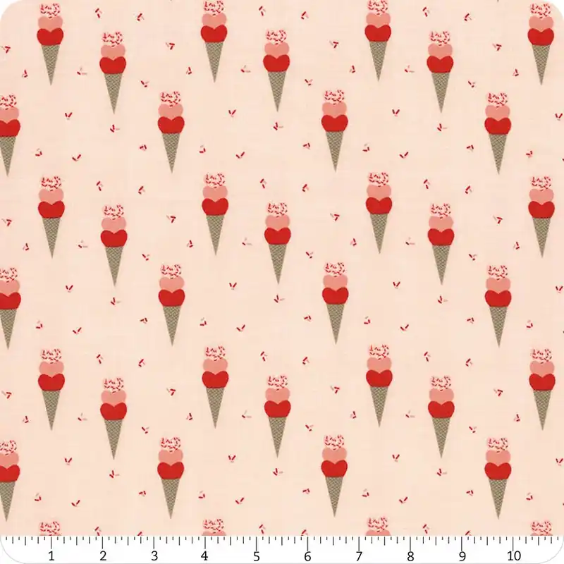 I Love Us Ballerina Cones Yardage | SKU# C13961-BALLERINA Free Returns